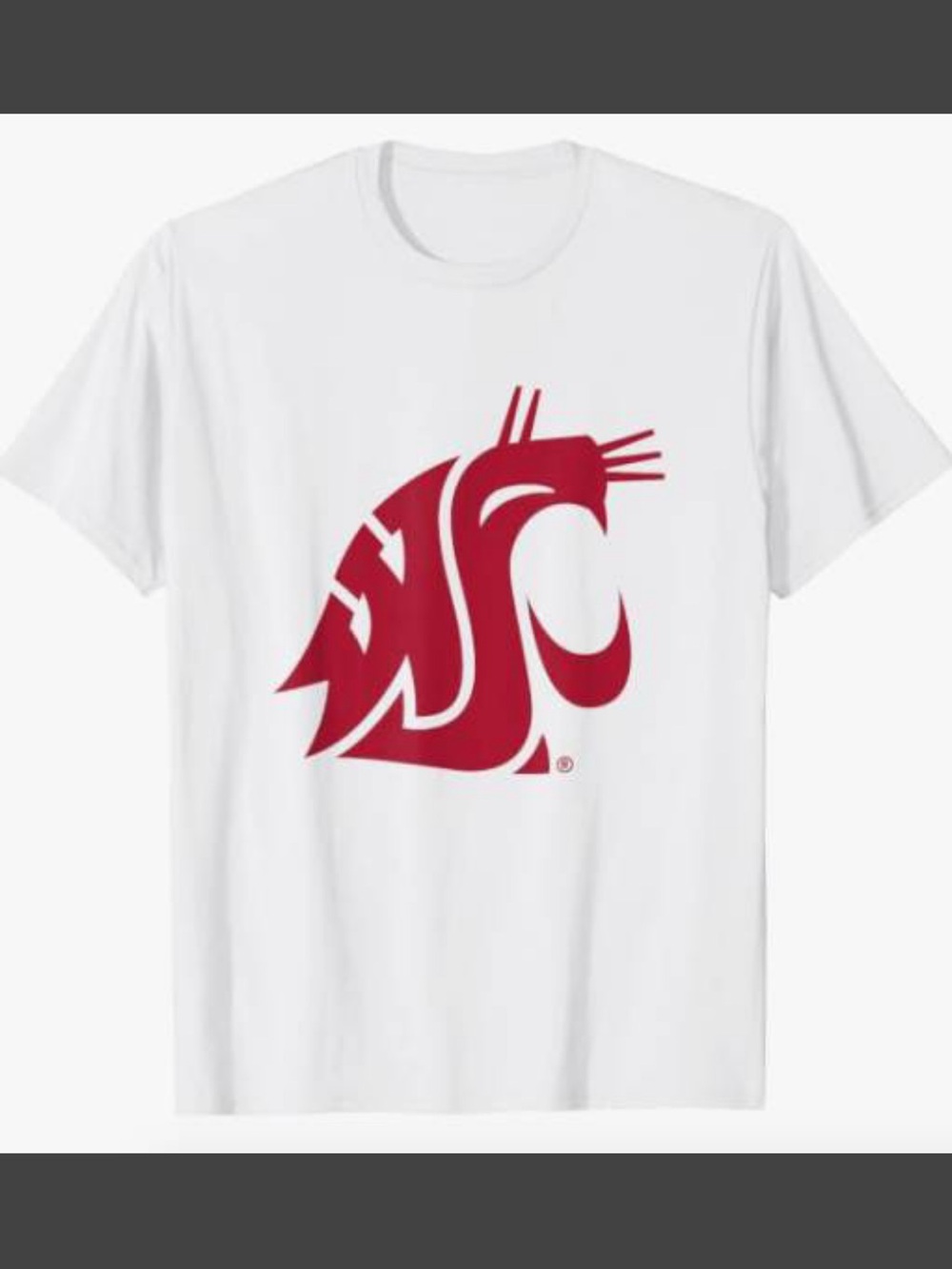 Brand New WSU Cougar's T-Shirt w/Maroon Cougar Logo